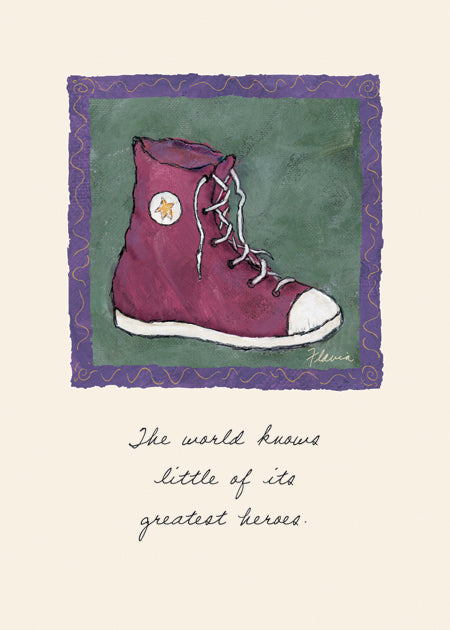 Heroes - a Flavia Weedn inspirational greeting card 0003-2179