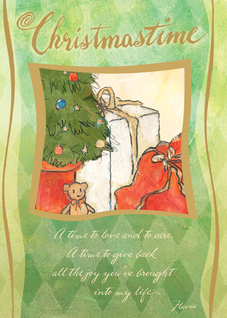 Christmastime - Foil Stamped - a Bella Vista Flavia Weedn Christmas Card 0003-2199