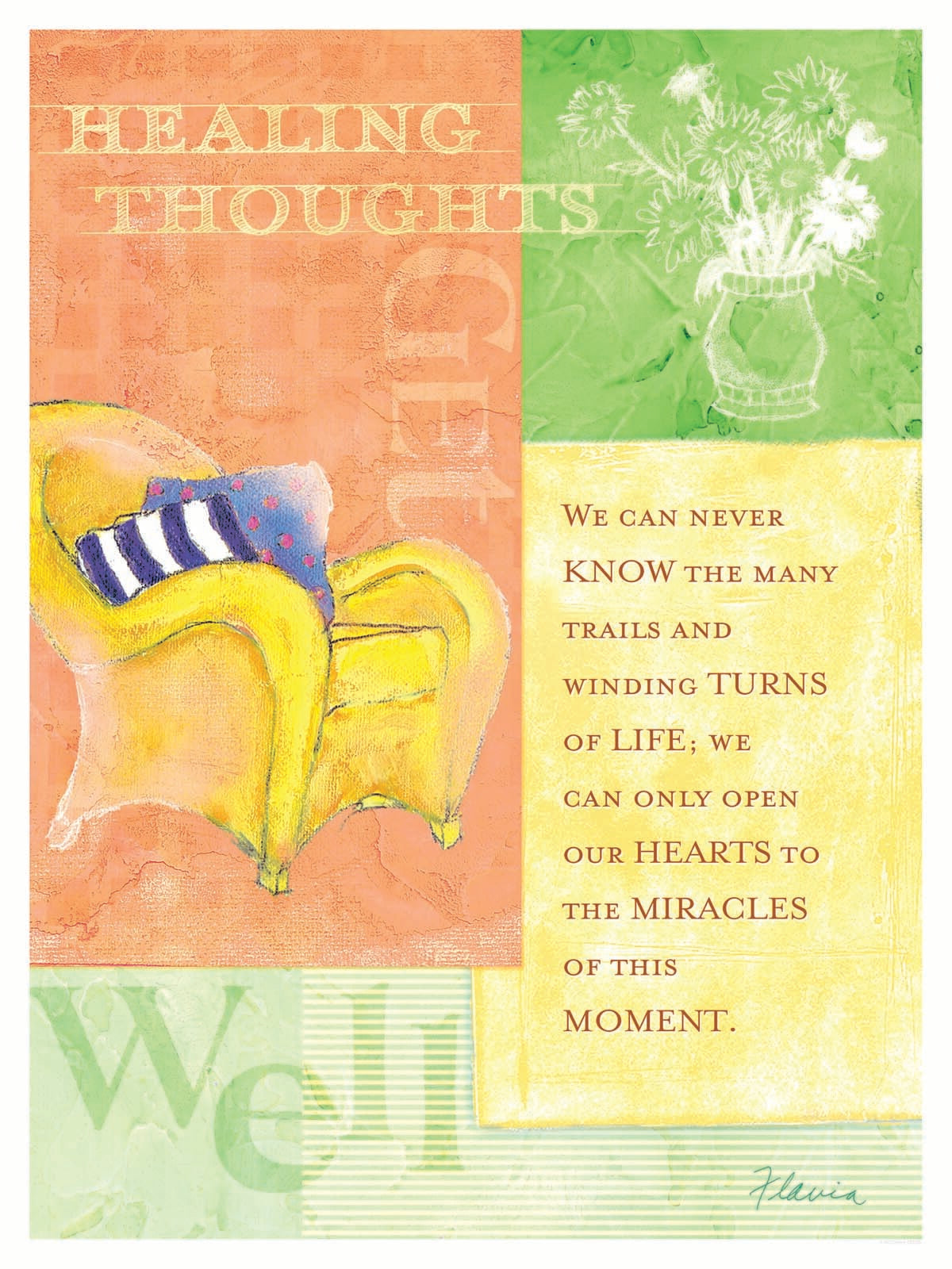 Healing Thoughts - by Flavia Weedn 0003-4357