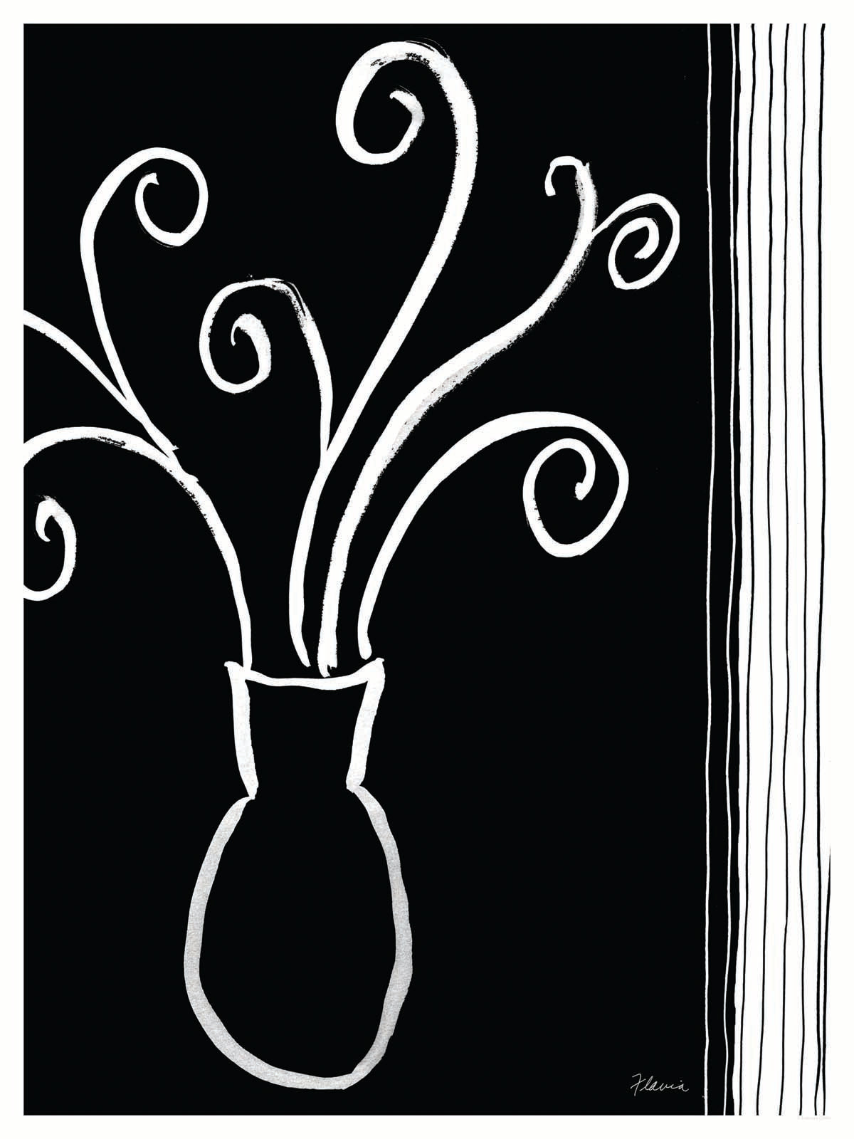 White Wavy Vase - by Flavia Weedn 0003-4471