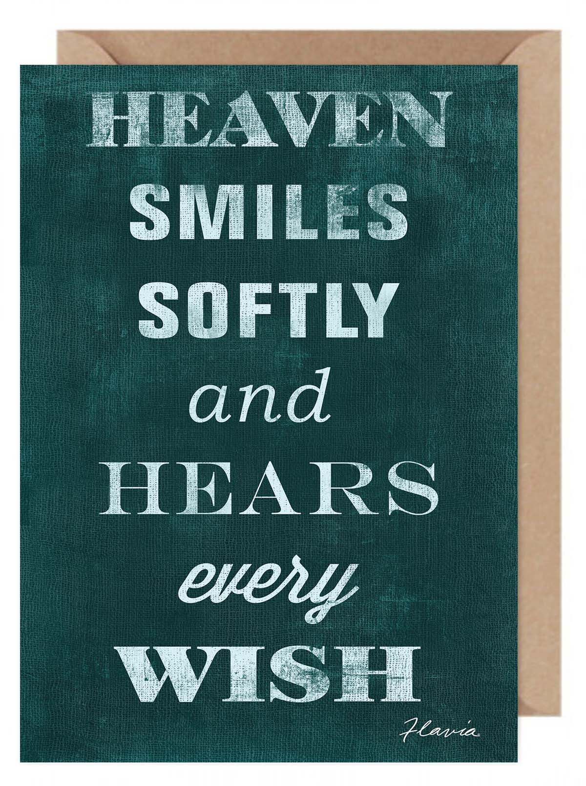 Heaven - a Flavia Weedn inspirational greeting card 0401-8718