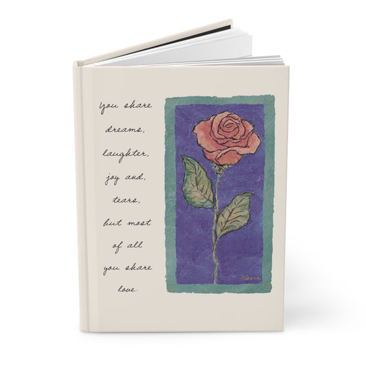Flavia Classic Hardcover Journal - Share Love