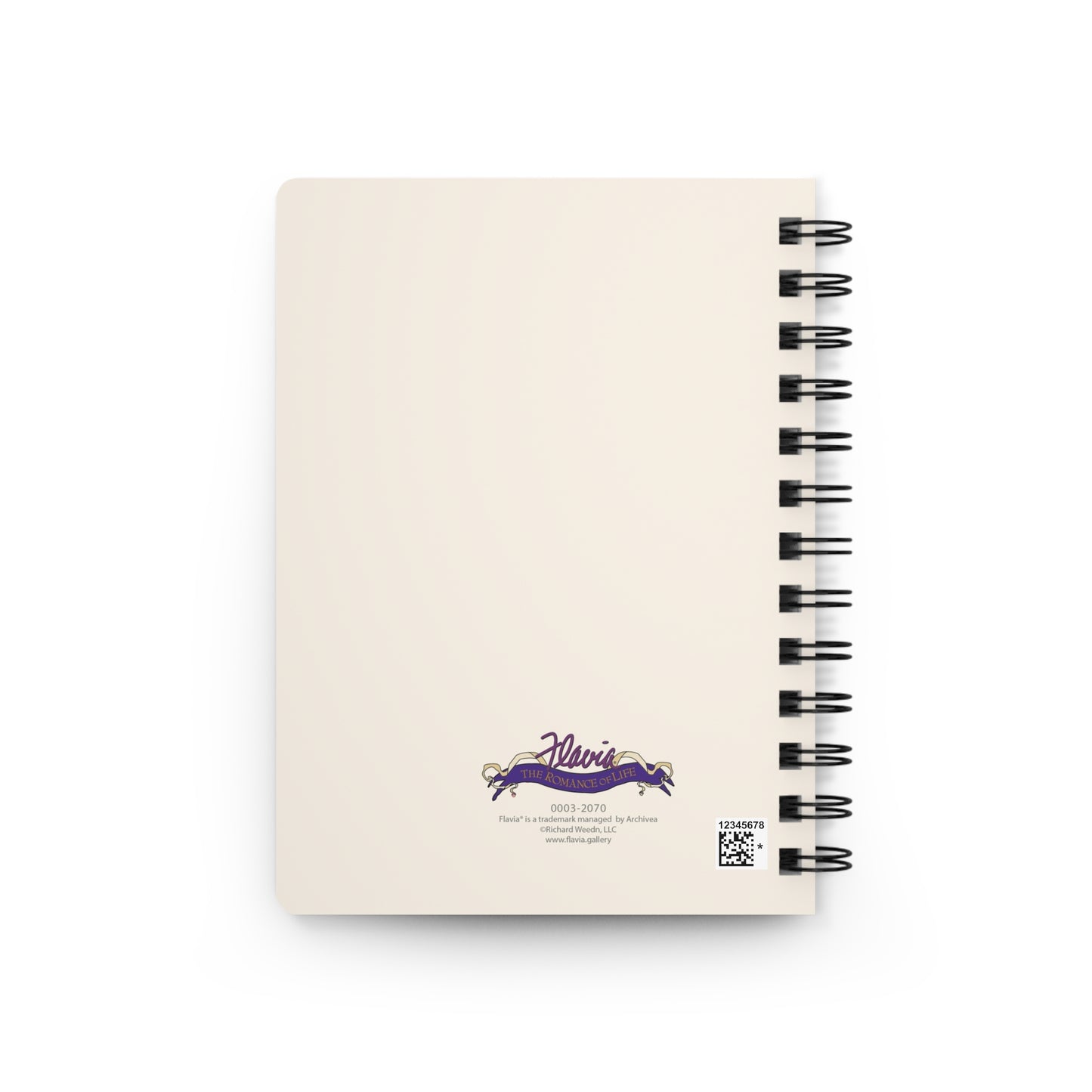Flavia Classic Celestial Spiral Bound Journal | Moon & Stars Design, Inspirational Diary, Gift for Writers, Travelers, Art Lovers, Lunar Notebook