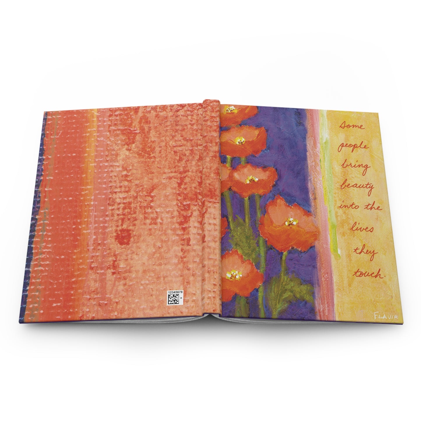 Flavia Tapestry Hardcover Journal - Some People
