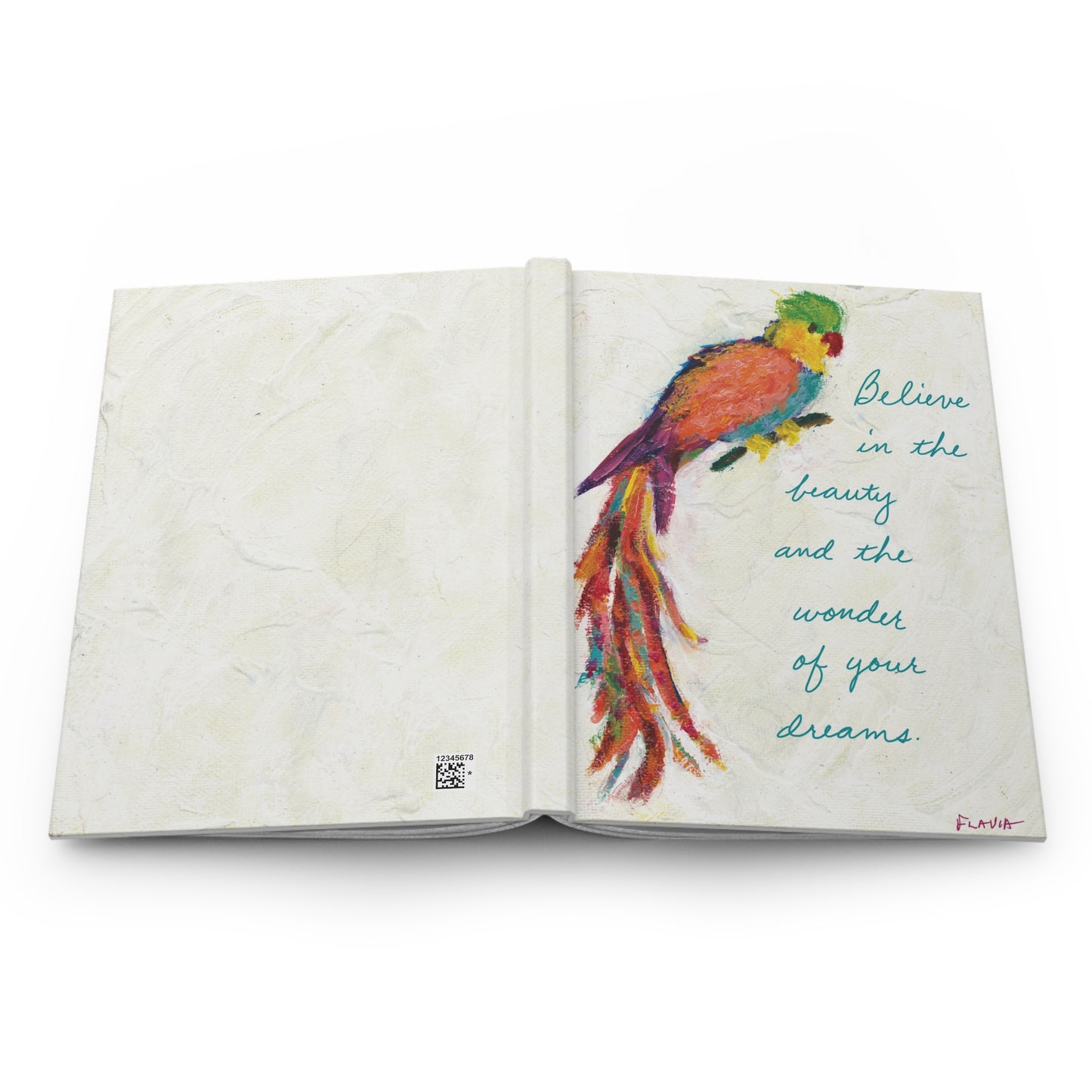 Flavia Hardcover Journal - Wonder of your Dreams