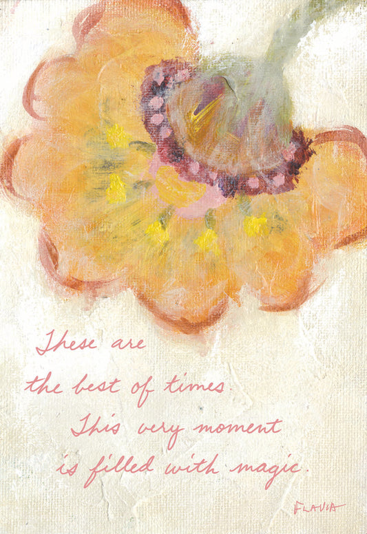 Best Of Times - a Flavia Weedn inspirational greeting card 4242-0015