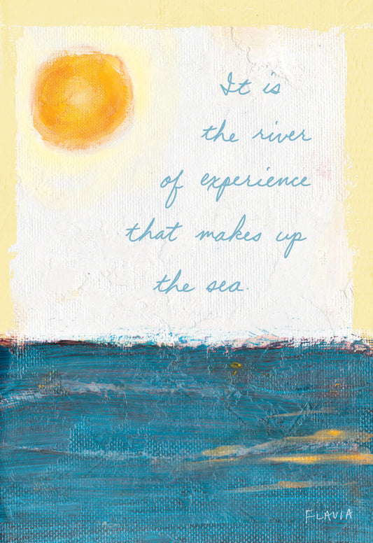 River Of Experience - a Flavia Weedn inspirational greeting card 4242-0021