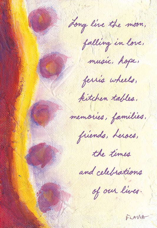 Celebrations - a Flavia Weedn inspirational greeting card 4242-0022