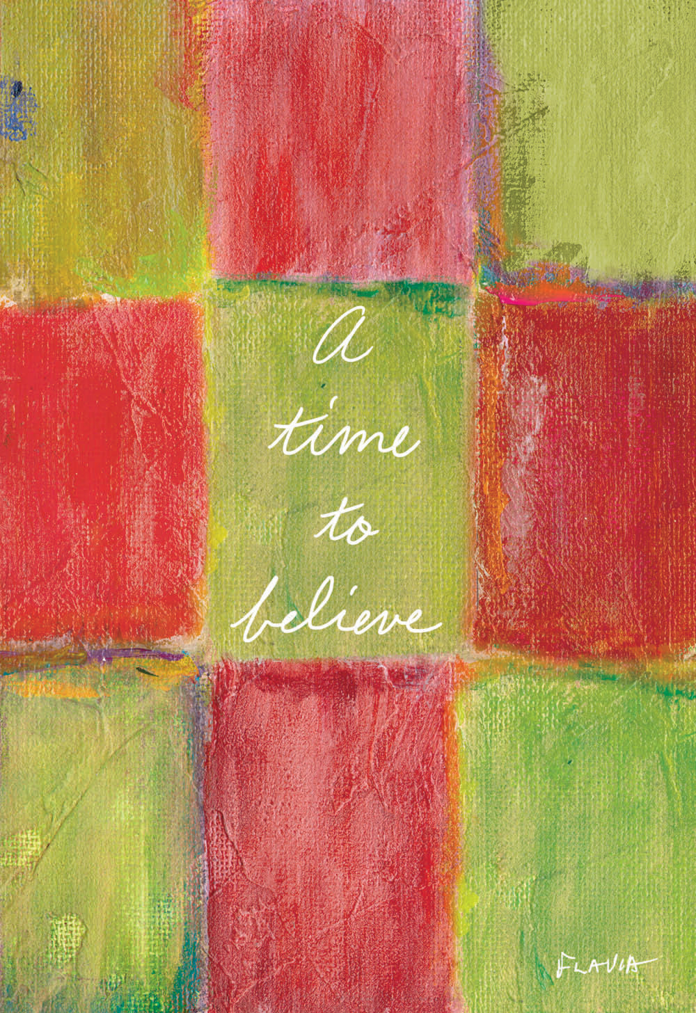 A Time To Believe - a Flavia Weedn inspirational greeting card 4242-0059