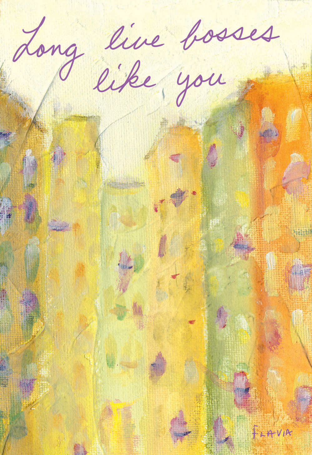 A Boss Like You - a Flavia Weedn inspirational greeting card 4242-0083