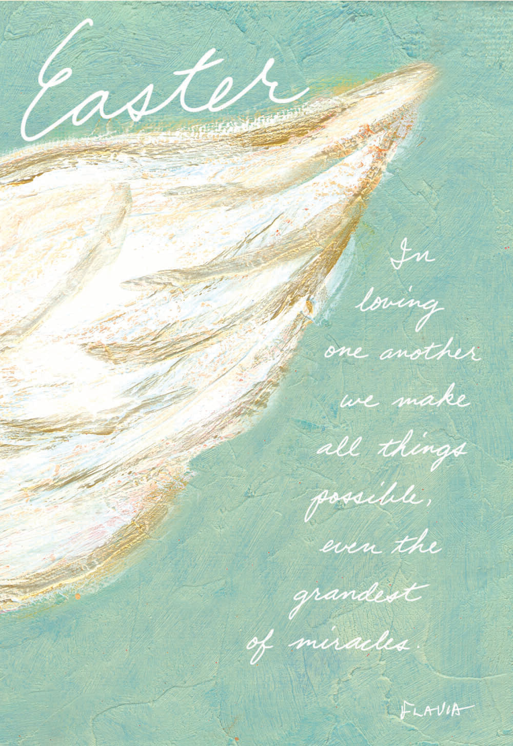 Easter - a Flavia Weedn inspirational greeting card 4242-0091