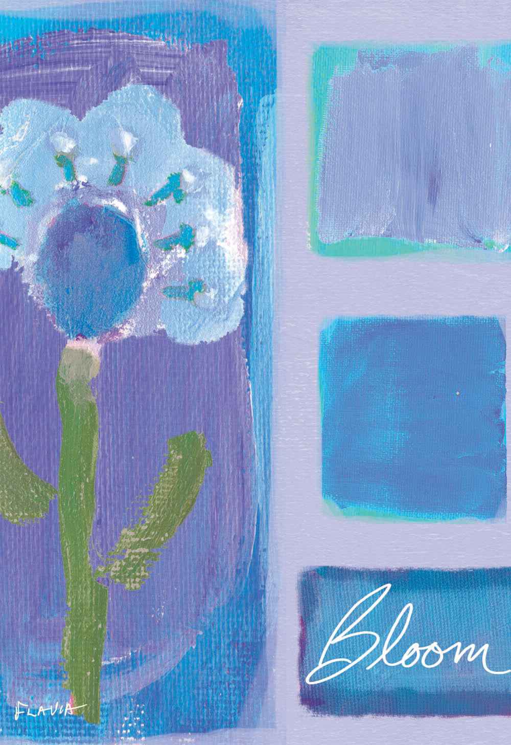 Bloom - a Flavia Weedn inspirational greeting card 4242-0113