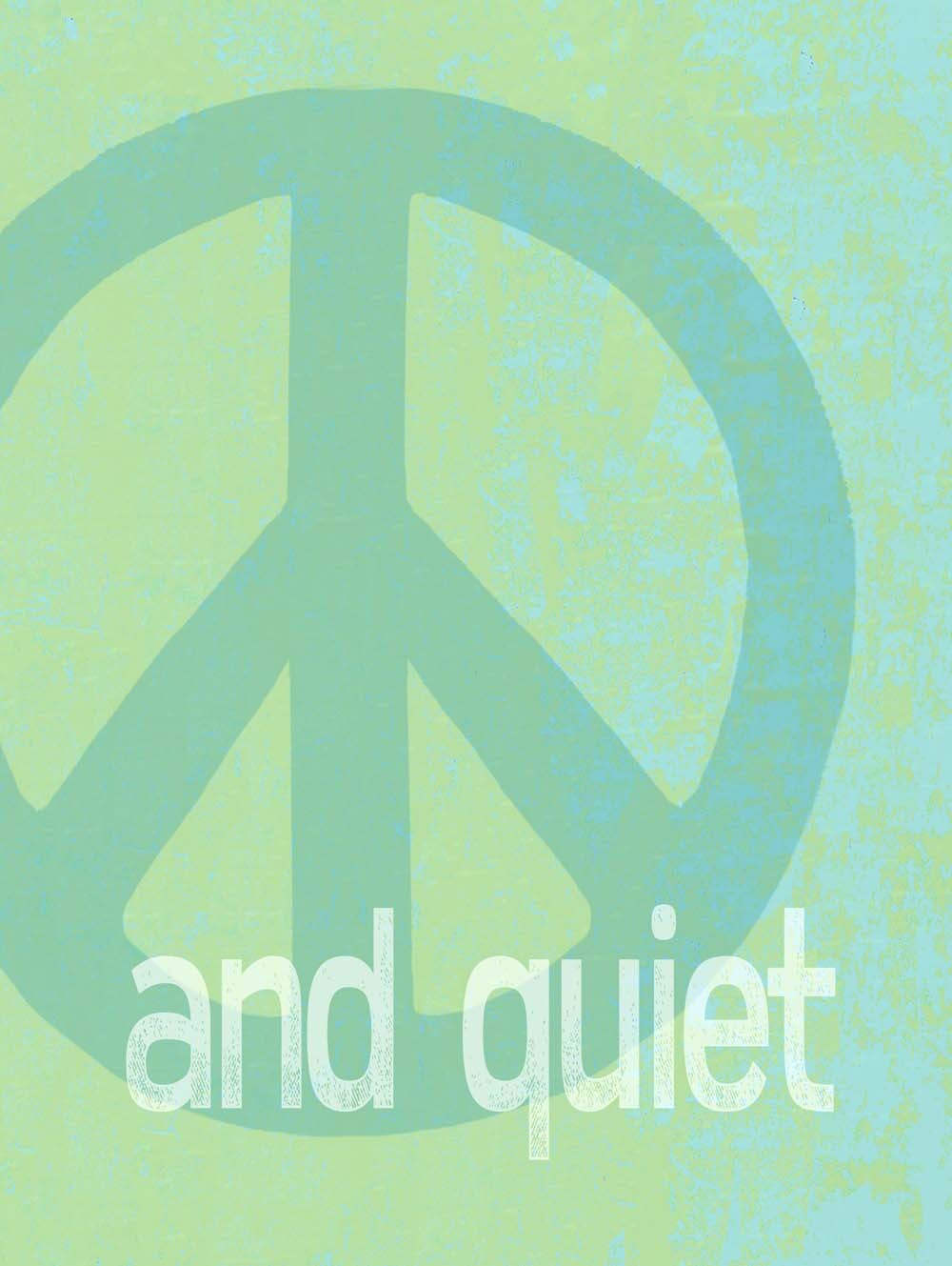 Peace & Quiet 4444-0138