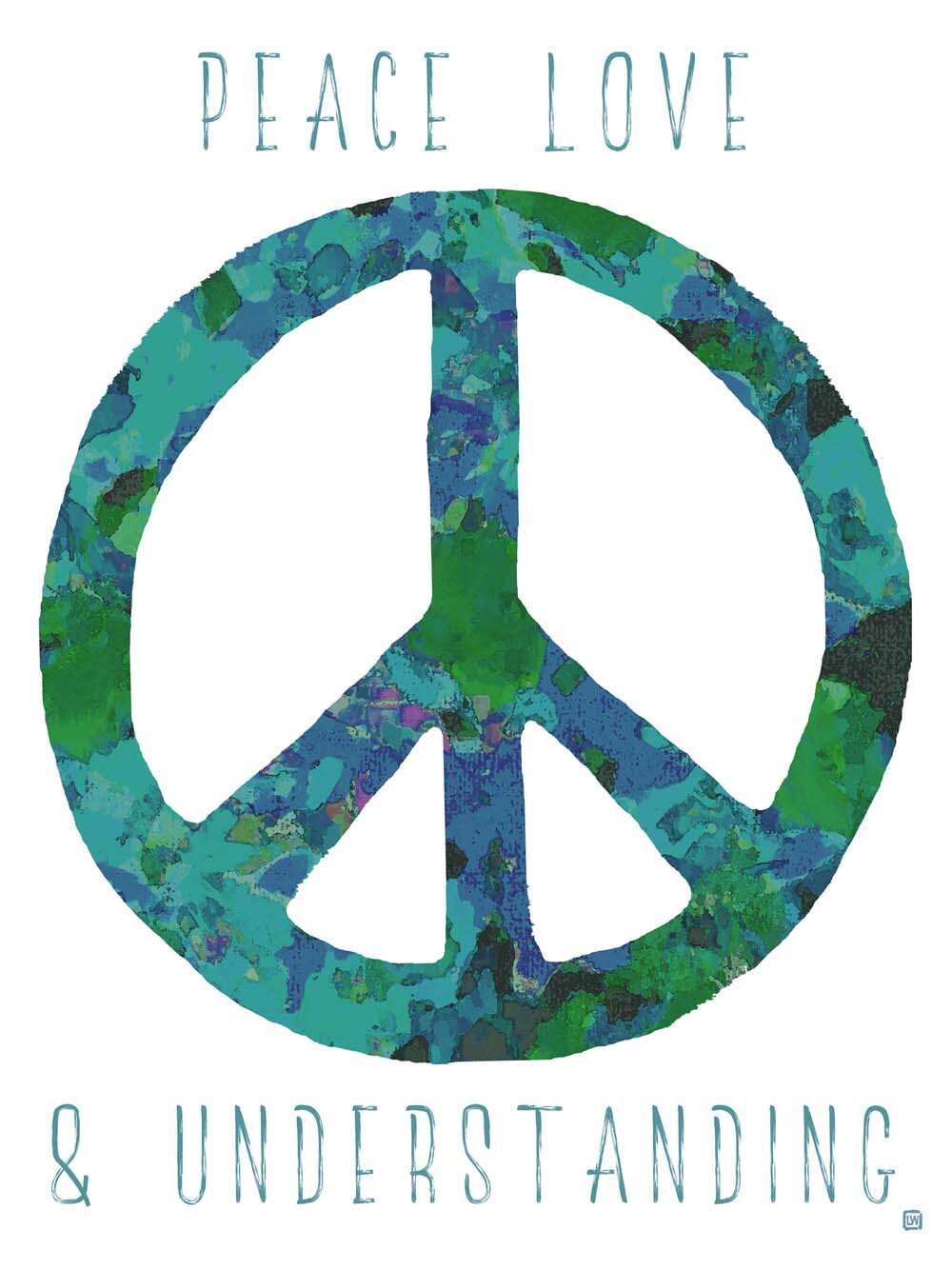 Peace Love & Understanding 4444-0163