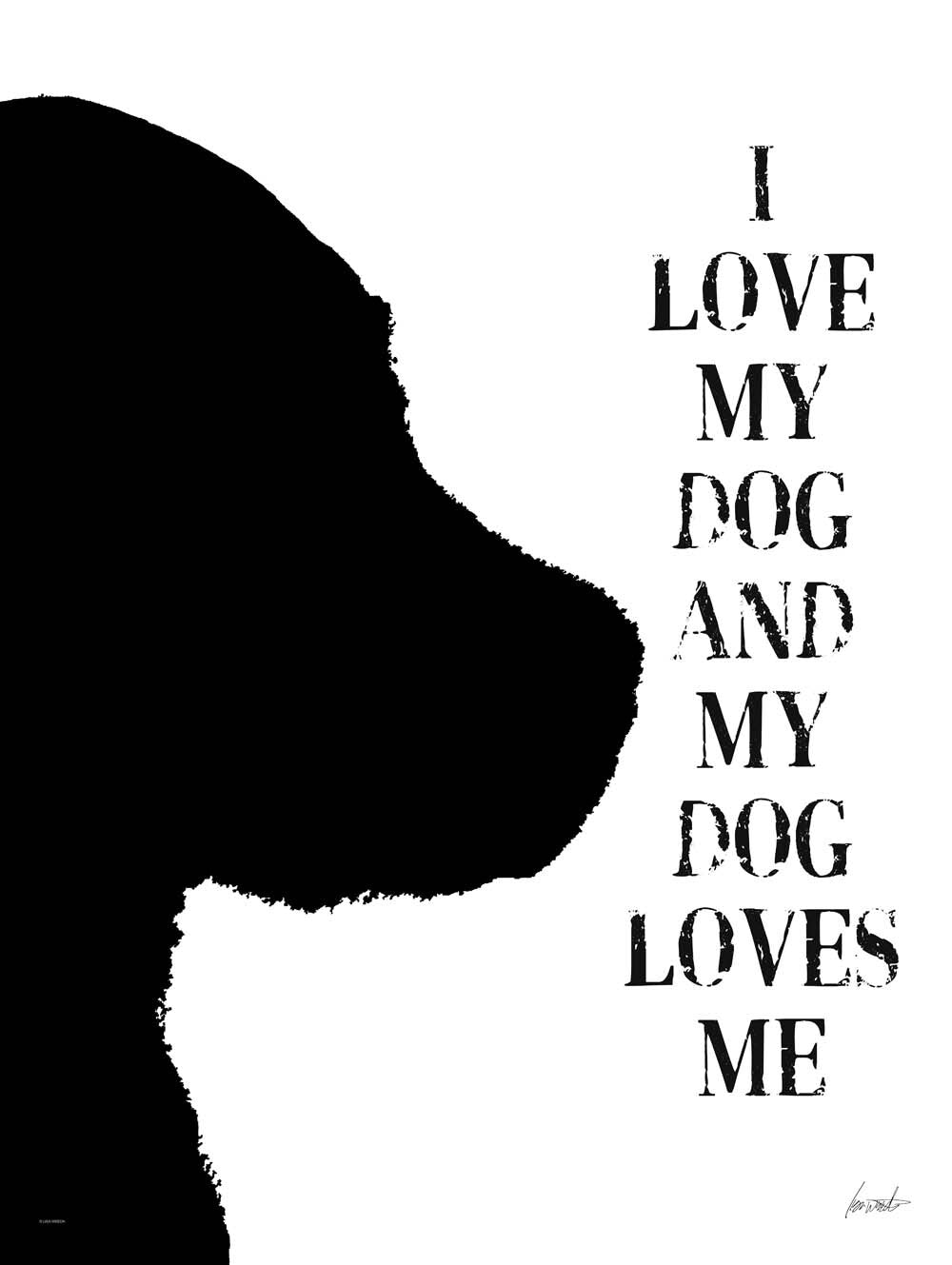 I Love My Dog 4444-0207