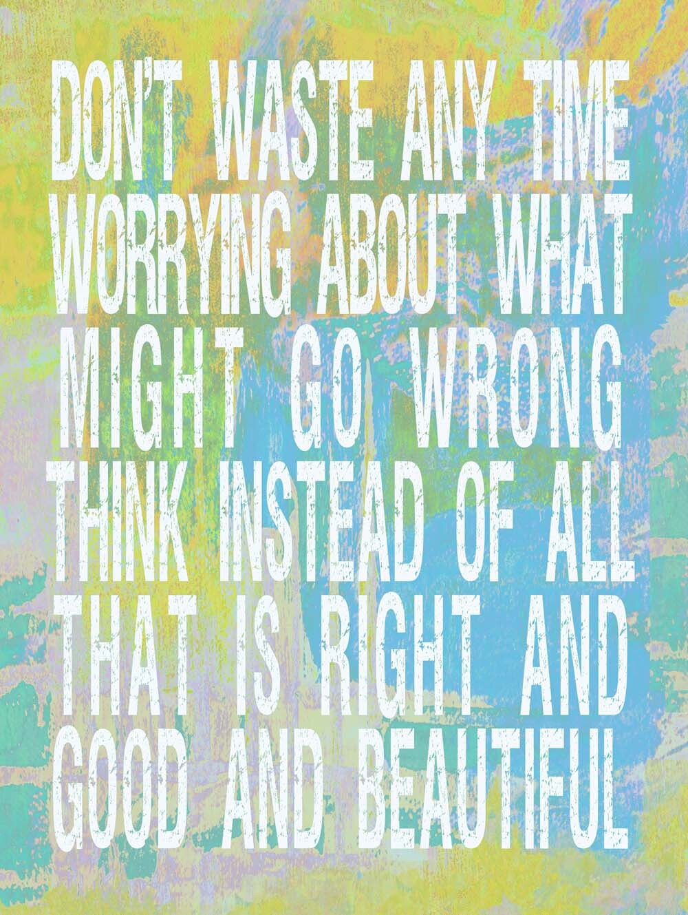 Dont Waste Any Time 4444-0240