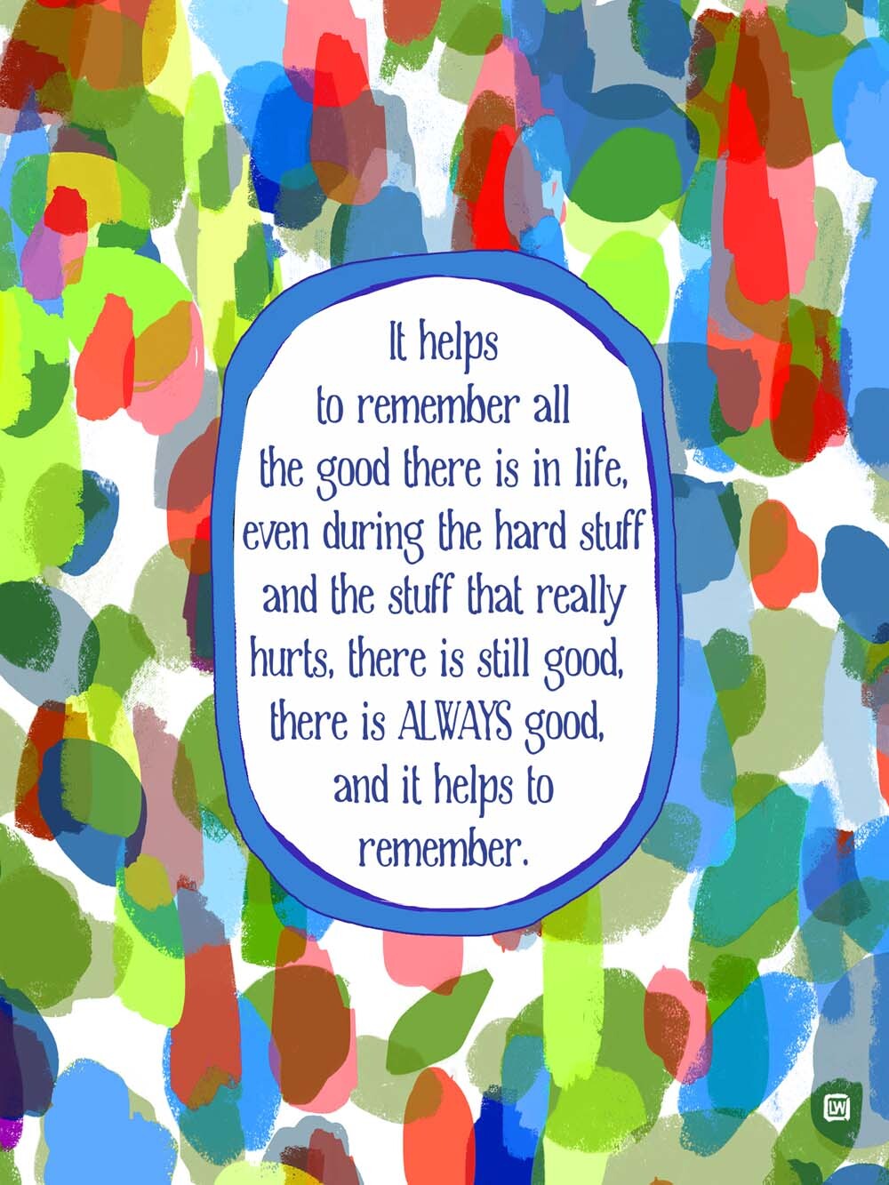 It Helps To Remember 4444-0315