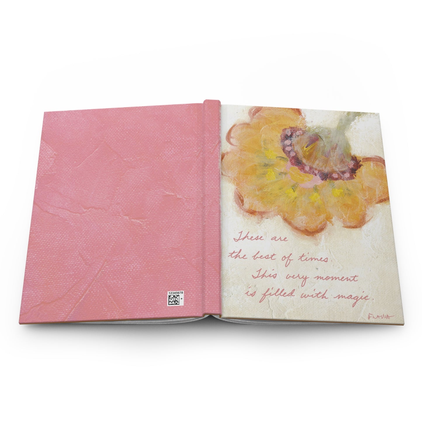 Flavia Hardcover Journal - The Best of Times