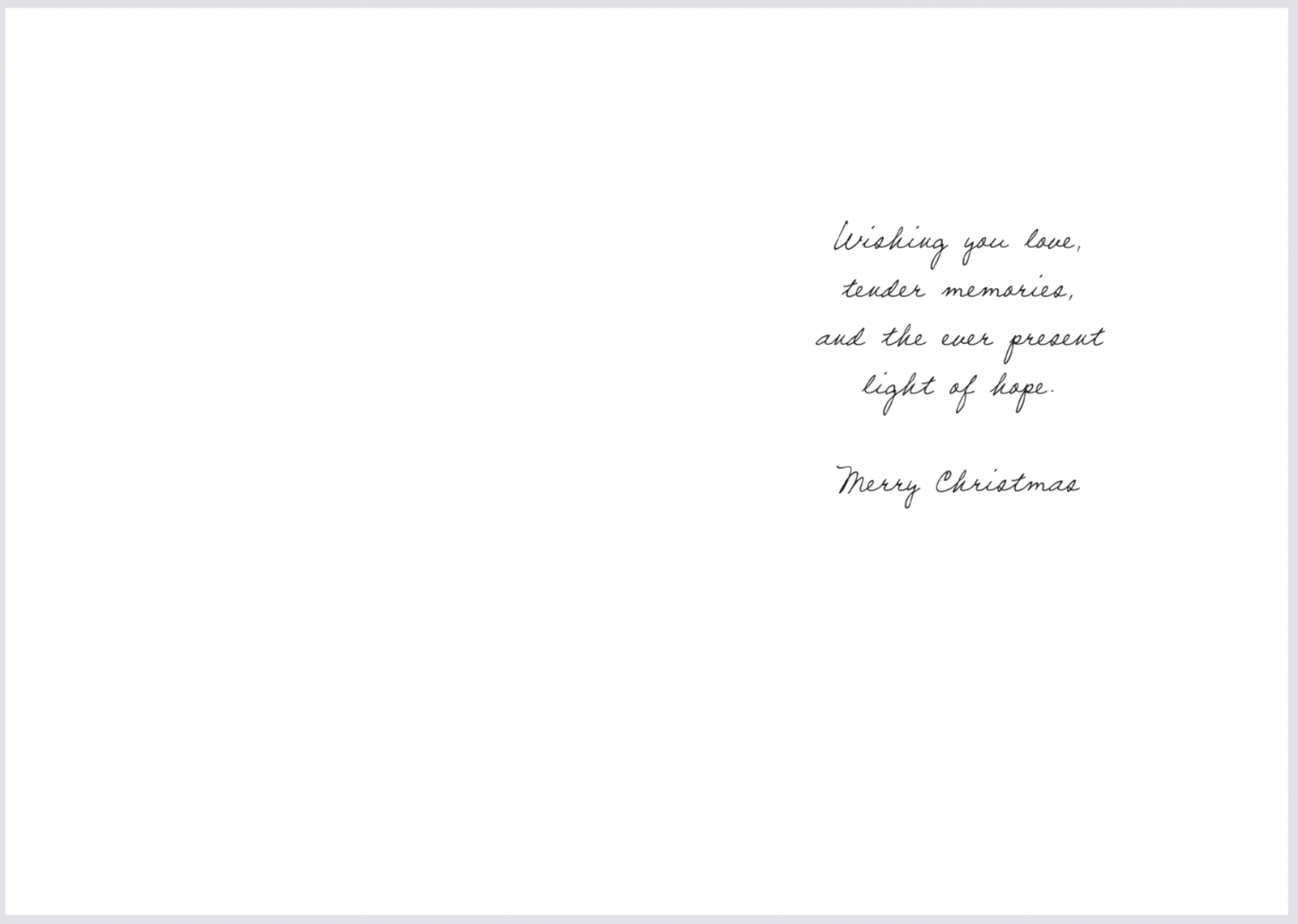 Tidings of Hope - a Flavia Weedn Classic Christmas Card 0003-6891
