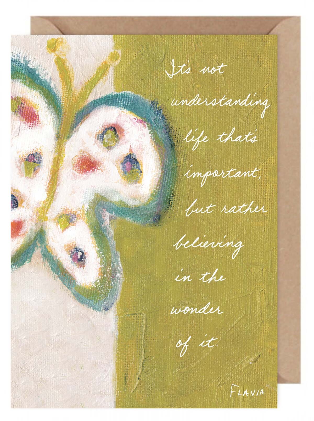 Life - a Flavia Weedn inspirational greeting card  0002-5921