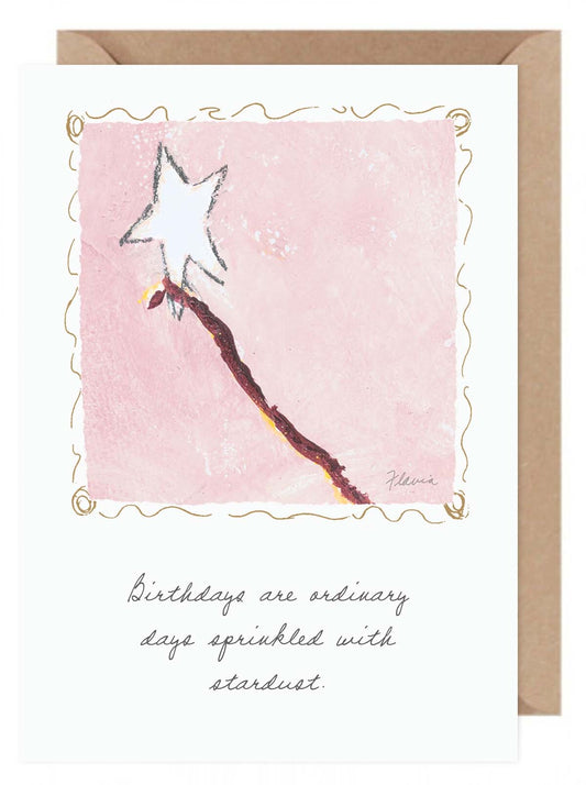 Sprinkled with Stardust  - a Flavia Weedn inspirational greeting card  0003-2071