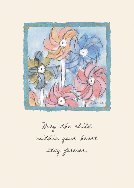 Child in Your Heart - a Flavia Weedn inspirational greeting card 0003-2075