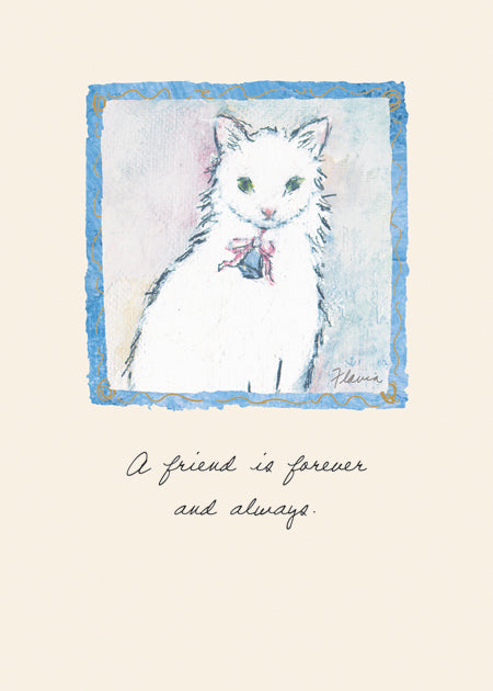 A Friend is Forever - a Flavia Weedn inspirational greeting card 0003-2076