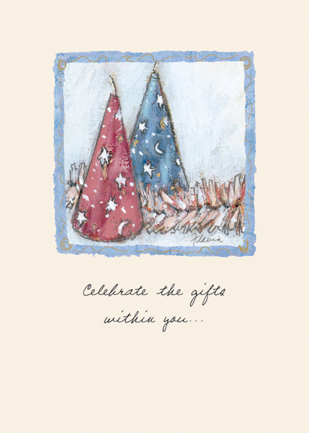 Celebrate the Gifts Within - a Flavia Weedn inspirational greeting card 0003-2080