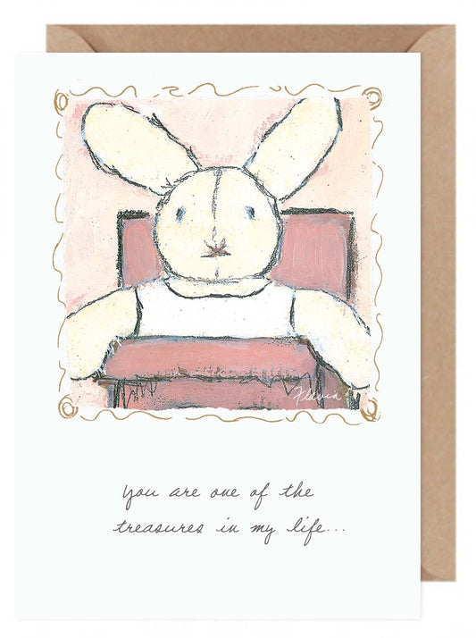 You're A Treasure  - a Flavia Weedn inspirational greeting card  0003-2092