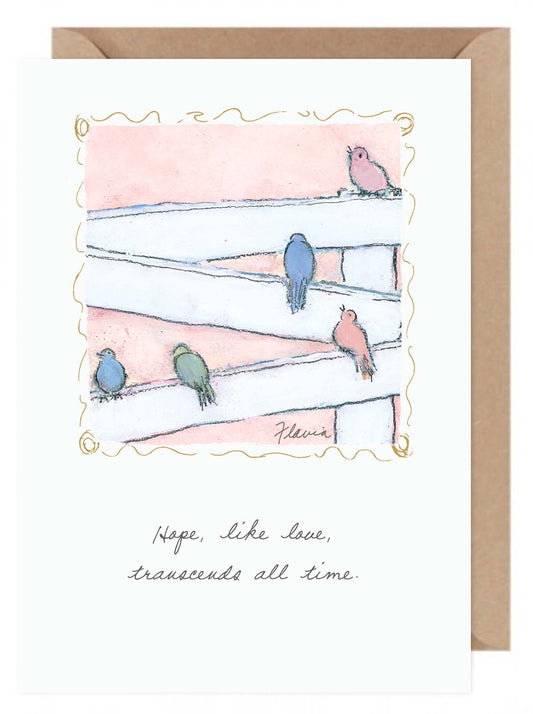 Birds - a Flavia Weedn inspirational greeting card  0003-2103