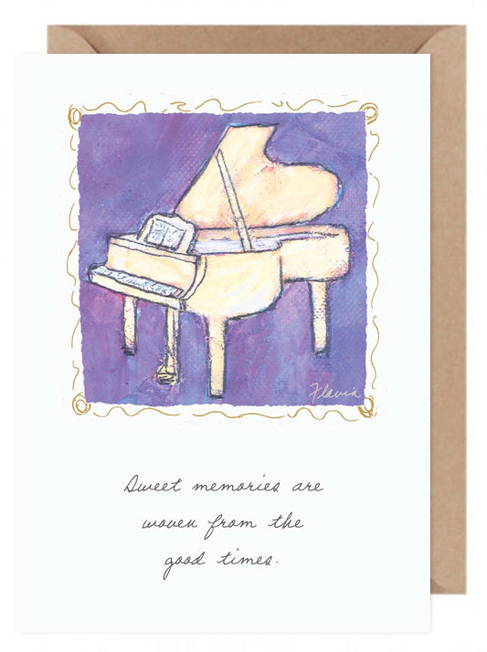 Grand Piano - a Flavia Weedn inspirational greeting card 0003-2114
