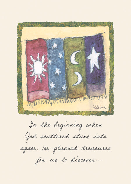 Celestial Tapestry - a Flavia Weedn inspirational greeting card 0003-2115