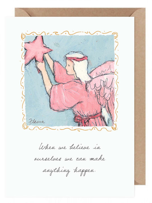 When We Believe  - a Flavia Weedn inspirational greeting card  0003-2118