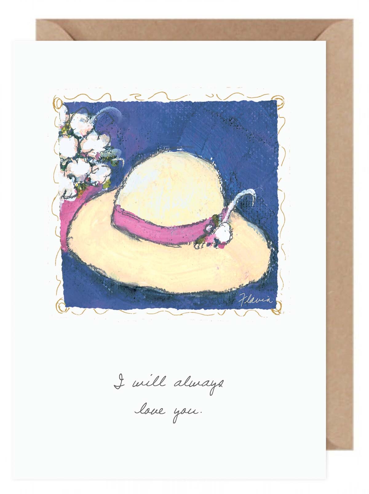 I'll Always Love You  - a Flavia Weedn inspirational greeting card 0003-2120