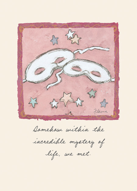 How We Met - a Flavia Weedn inspirational greeting card  0003-2127