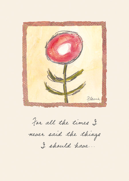 Round Flower - a Flavia Weedn inspirational greeting card  0003-2128