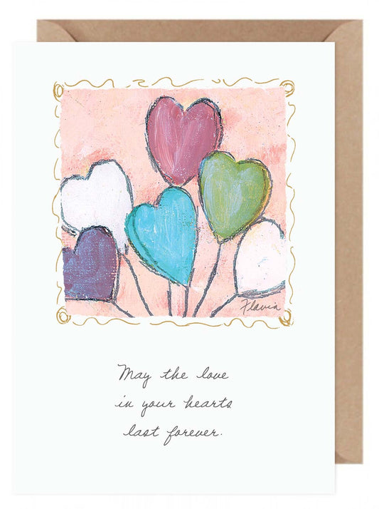May Love Last Forever - a Flavia Weedn inspirational greeting card  0003-2130