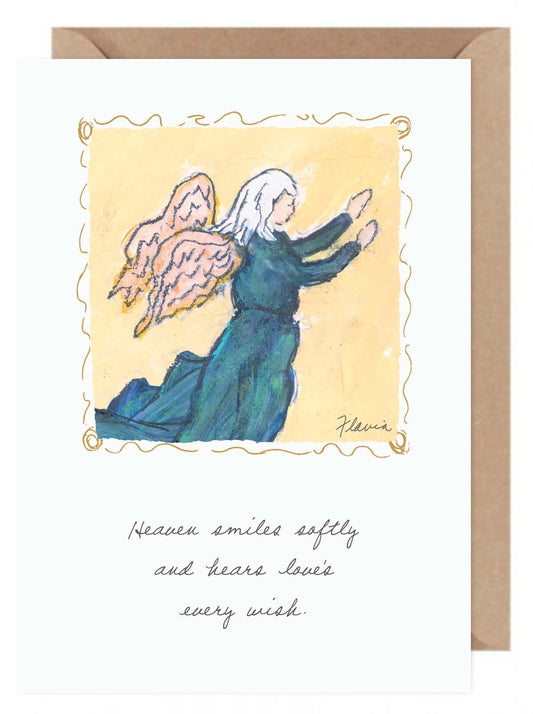 Heaven and Love - a Flavia Weedn inspirational greeting card  0003-2136