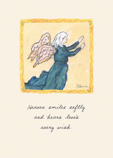 Heaven and Love - a Flavia Weedn inspirational greeting card 0003-2136