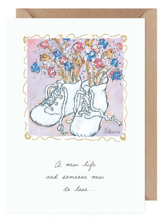 New Life - a Flavia Weedn inspirational greeting card  0003-2138