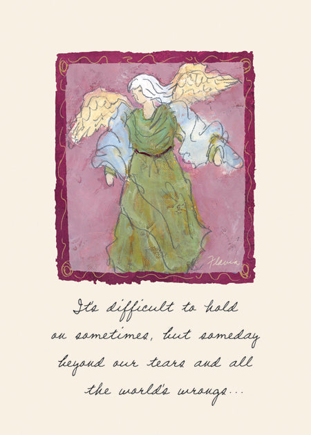 Angel - a Flavia Weedn inspirational greeting card 0003-2154