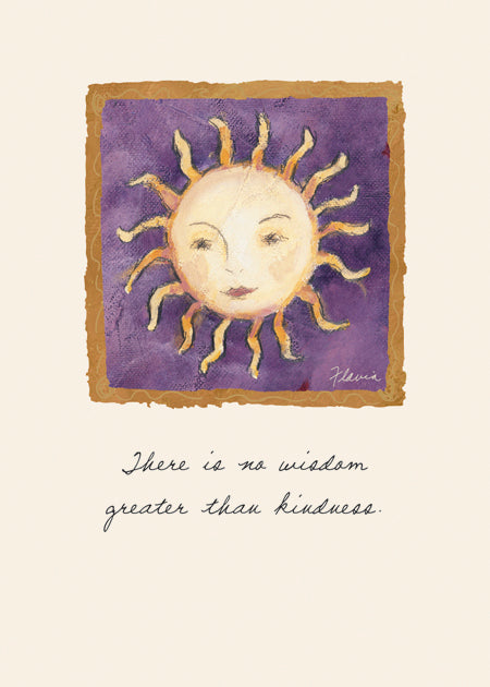 Kindness - a Flavia Weedn inspirational greeting card  0003-2157