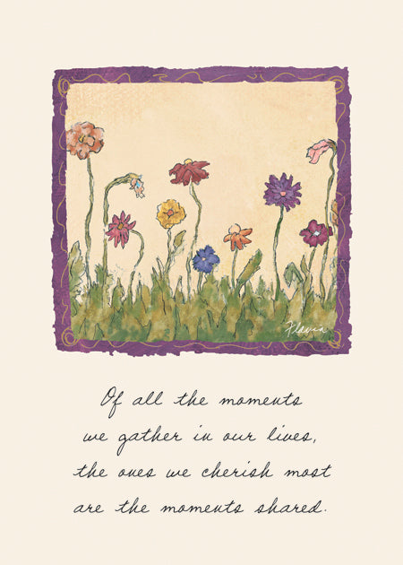 Shared Moments - a Flavia Weedn inspirational greeting card 0003-2158