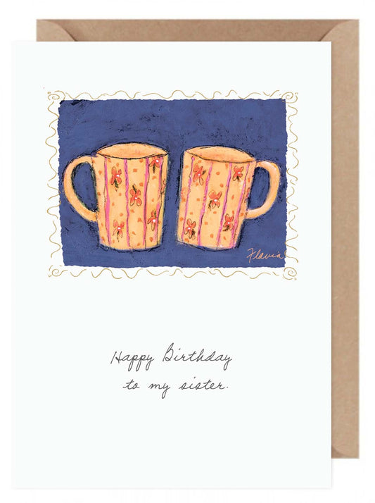 Sister's Birthday  - a Flavia Weedn inspirational greeting card  0003-2169
