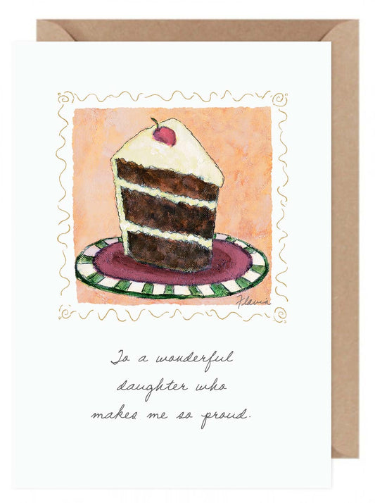 Chocolate Cake - a Flavia Weedn inspirational greeting card   0003-2174