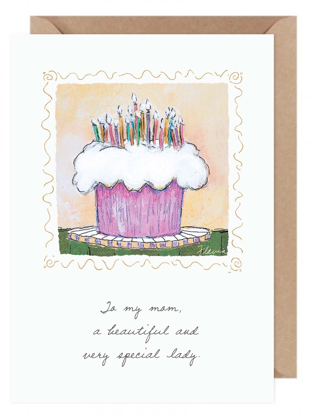 Cupcake - a Flavia Weedn inspirational greeting card  0003-2175