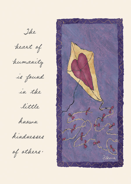 Kindness - a Flavia Weedn inspirational greeting card 0003-2178