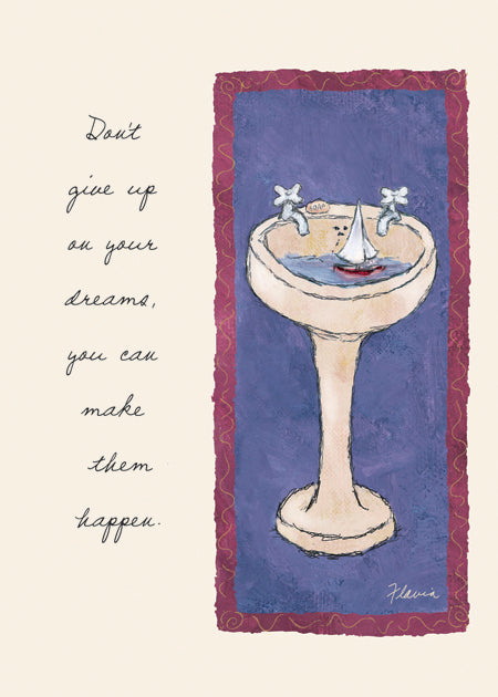 Don't Give Up - a Flavia Weedn inspirational greeting card 0003-2181