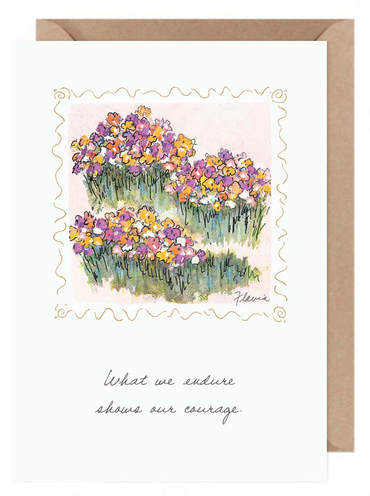 Our Courage - a Flavia Weedn inspirational greeting card  0003-2187