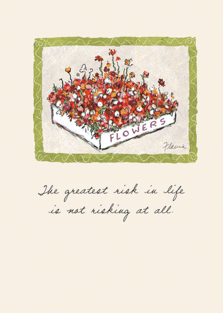 Flower Box - a Flavia Weedn inspirational greeting card 0003-2190